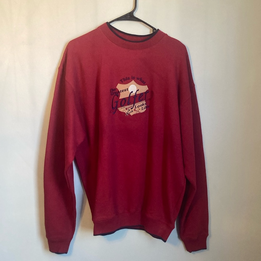 This is what The Greatest Golfer Looks Like Crewneck